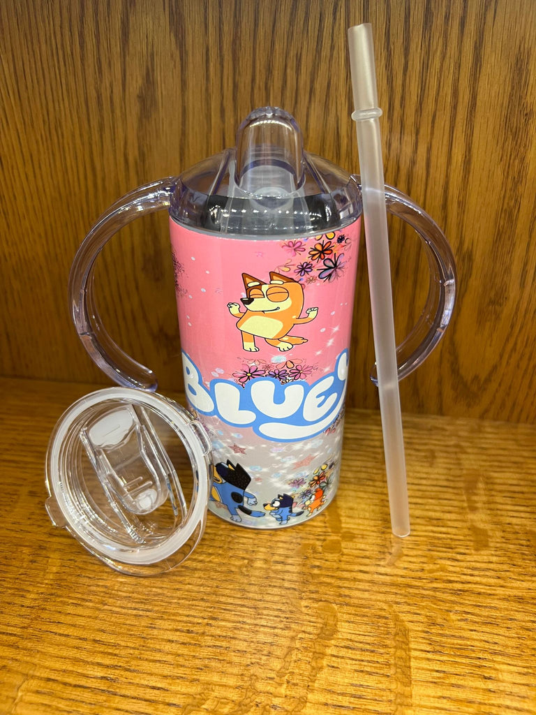 Bluey 12oz Straight Sippy Cup/ Tumbler